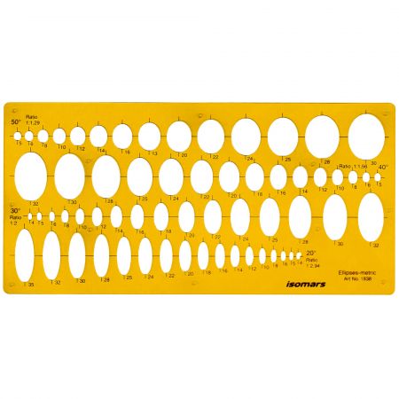 Sablon elipse ISOMARS 1838